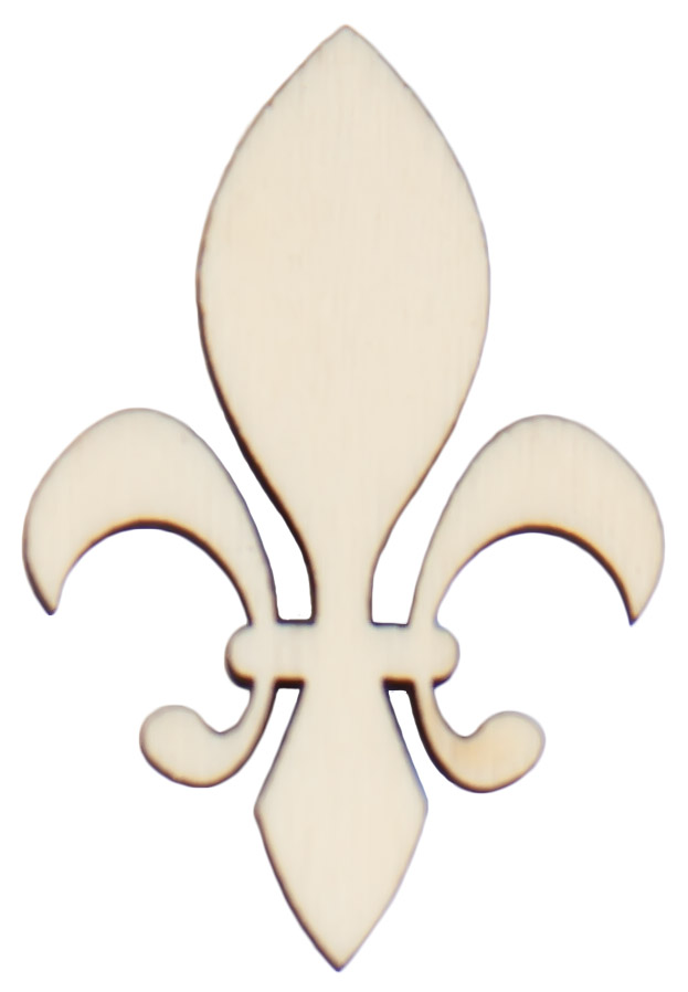 Sagoma giglio fiorentino in legno misura a scelta Decorazione gigli  francesi simbolo Firenze forma - RomaLab